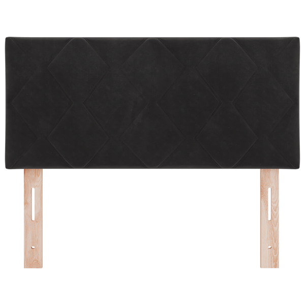LED huvuddyna Svart 100 cm Sammet