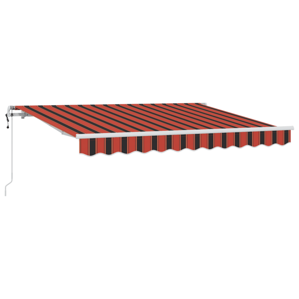 Utfällbar markis Orange 300 x 200 cm tyg