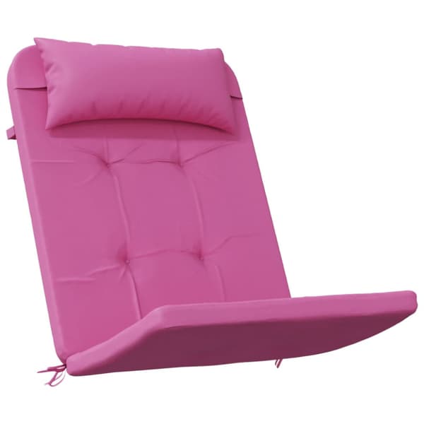 Solstolsdynor 2 st rosa oxfordtyg