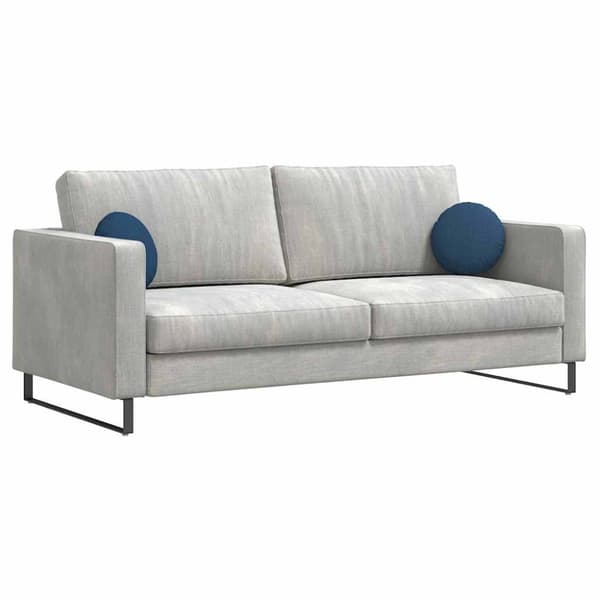Sittkuddar 2 pcs Blå Ø30 x 13 cm tyg