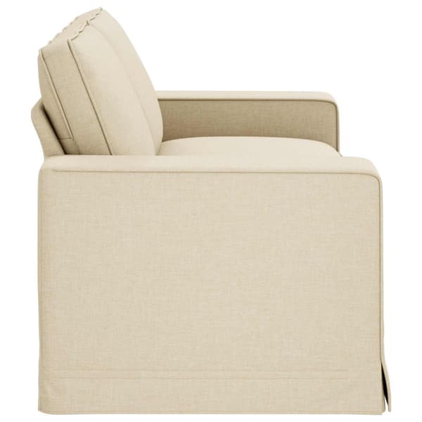 Soffa Kräm 182 x 80 x 82 cm tyg