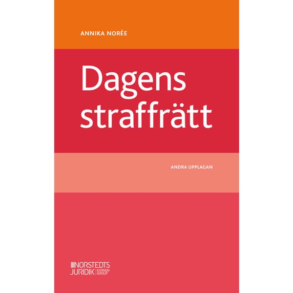 Dagens straffrätt (häftad)