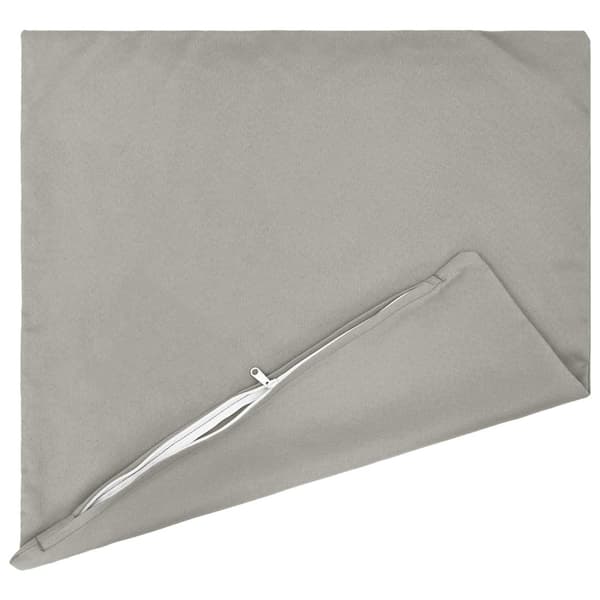 Kuddöverdrag 6 st HEERLEN Grå 35 x 35 cm Polyester