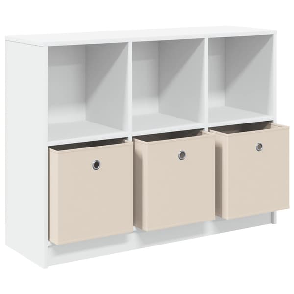 Sideboard med låda Vit 102 x 32 x 73,5 cm