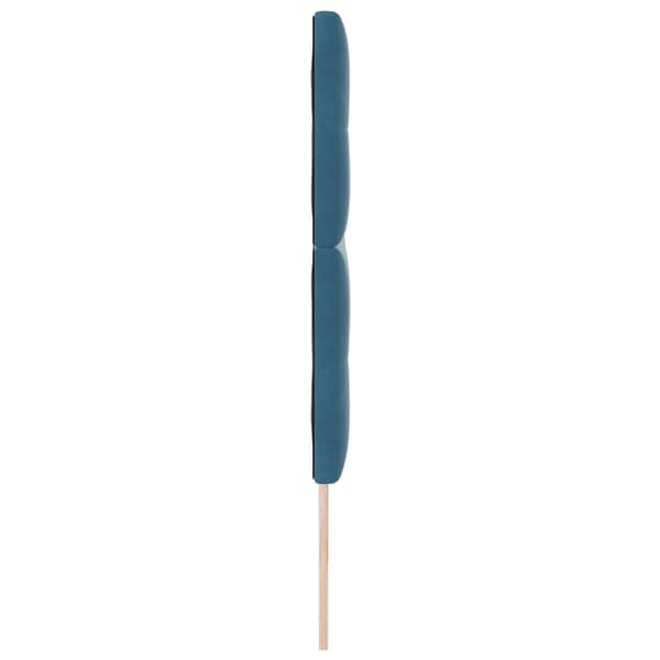 Huvudgavel Mörkblå 200 cm Sammet