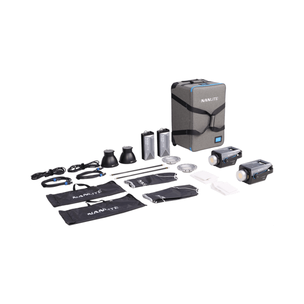 Nanlite FC-500B 2-Light Trolley Case Kit