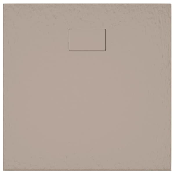 Duschkar SMC brun 90x80 cm