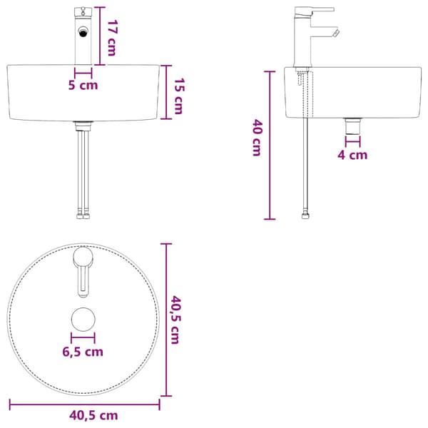 Badrumsmöbelset 2 pcs Vit Konstruerat trä
