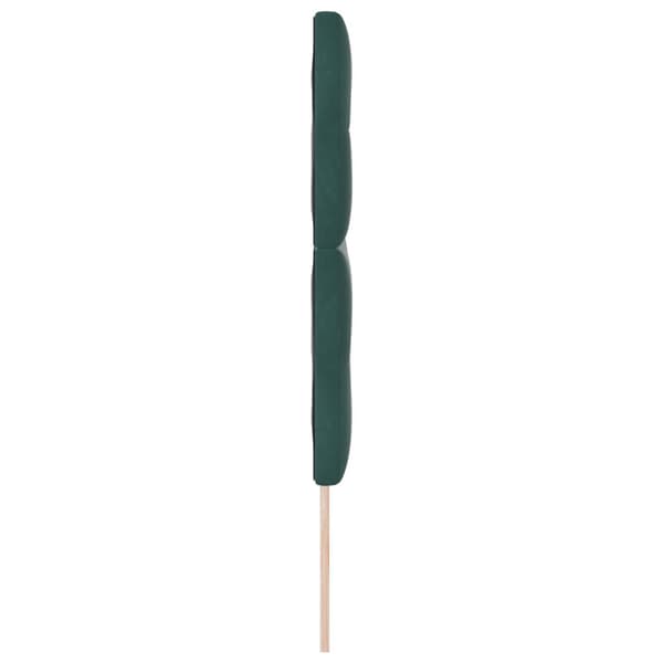 Huvudgavel Mörkgrön 144 cm Sammet