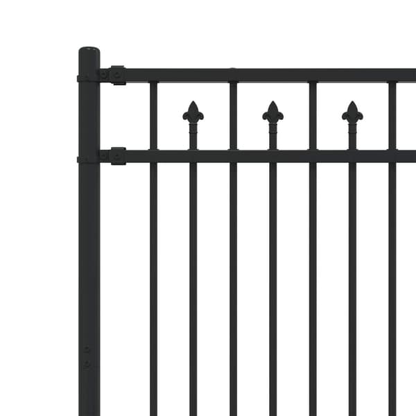 Spetsstaket BAARLO Svart