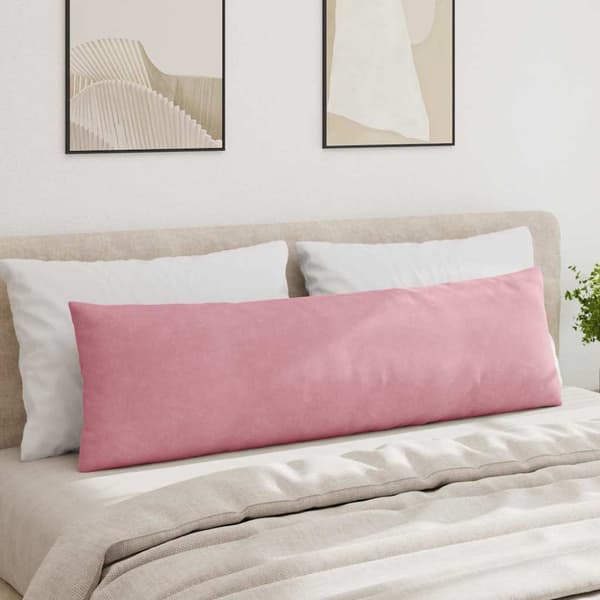 Sofakuddar 2 pcs Rosa 145 x 40 cm Kordread tyg