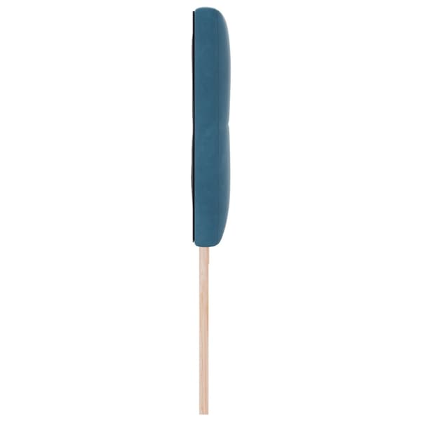 Huvudgavel Mörkblå 200 cm Sammet