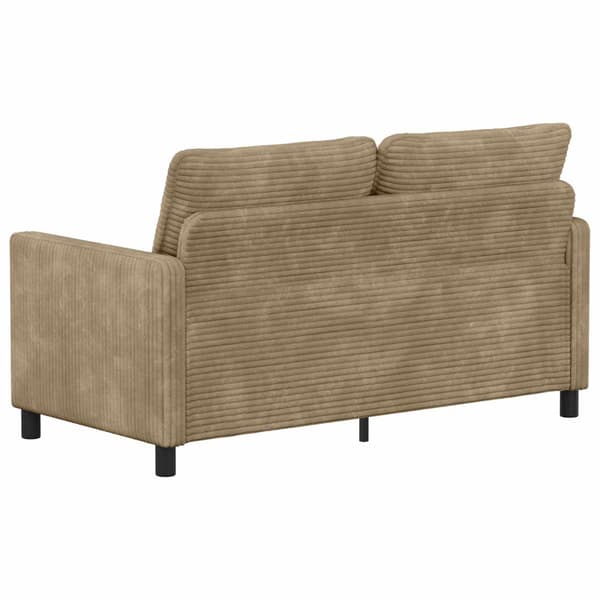 Soffa Taupe 156 x 81 x 87,5 cm Polyester