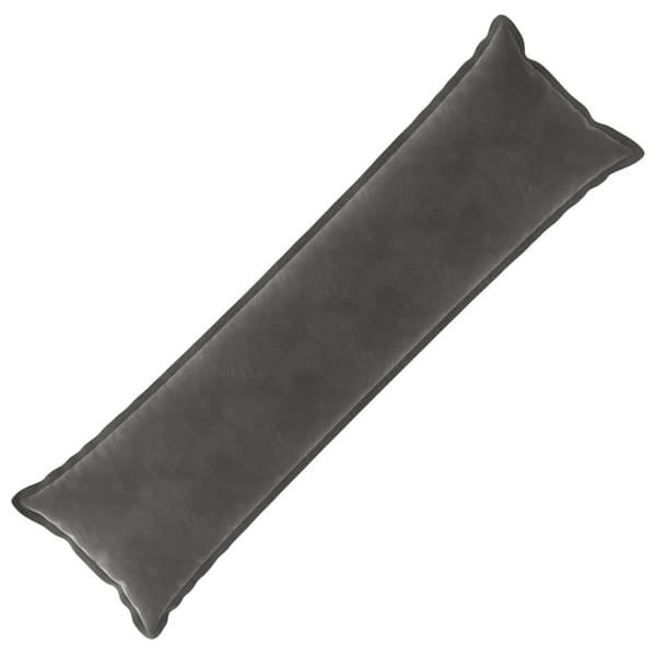 Kuddöverdrag HOUTEN Mörkgrå 40 x 145 cm Sammet
