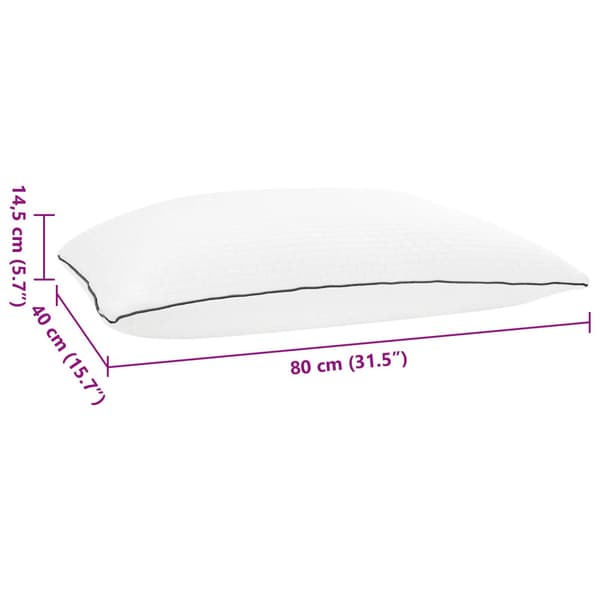 Shread sovkudde Vit 80 x 40 x 14,5 cm Minneskum