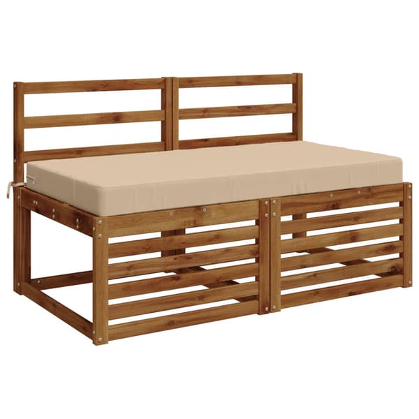 Sittkudde SOEST 100% Polyester Gräddvit 120 x 80 x 10 cm