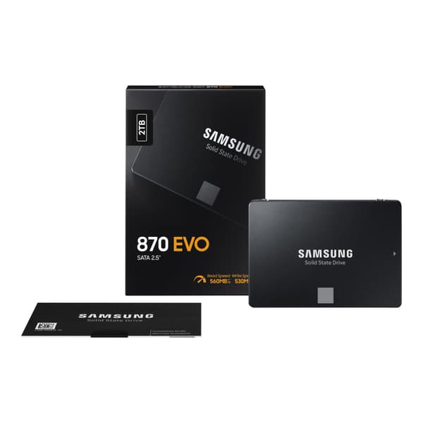 Samsung 870 EVO MZ-77E2T0B - SSD - 2 TB - SATA 6Gb/s