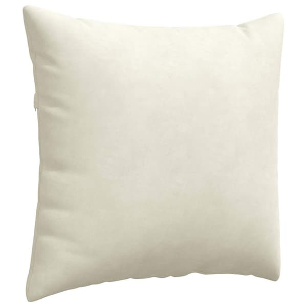 Sofakuddar 2 pcs Kräm 50 x 50 cm Kordread tyg