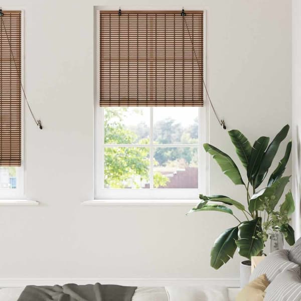 Rullgardin Brun 90 x 220 cm Bambu