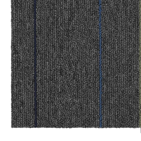 Mattan platta Medium Grå med Rand 50 x 50 cm 4 pcs