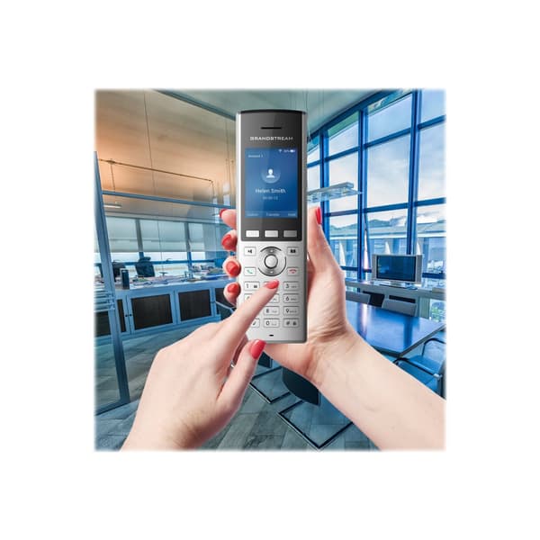 Grandstream WP820 - VoIP-telefon - med Bluetooth interface - 3-riktad samtalsförmåg