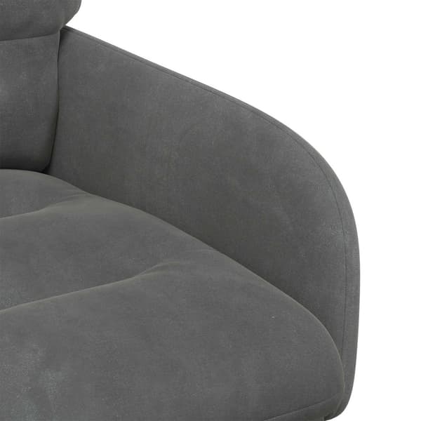 Matstolar 6 pcs Sammet Mörkgrå 59 x 59,5 x 90 cm