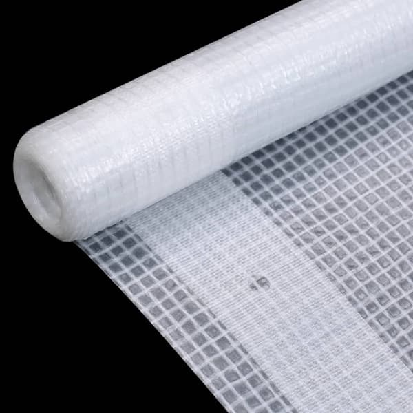 Leno presenning 2 st 260 g/m² 2x6 m vit