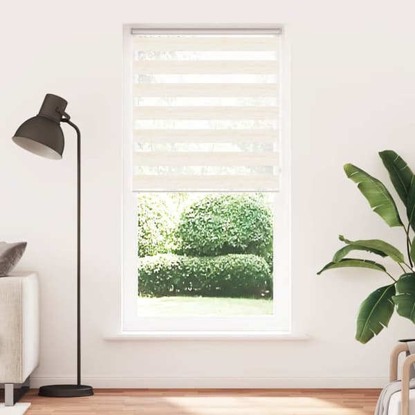 Rullgardin zebra 100x200 cm tyg bredd 95,9 cm polyester