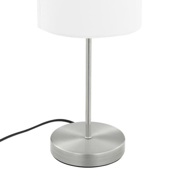 Bordslampor 2 st touch-knapp vit E14