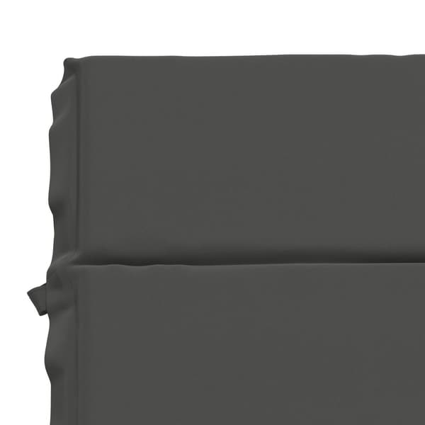 Solstol Kudde GEMERT 100% Polyester Antracit 200 x 80 x 3 cm