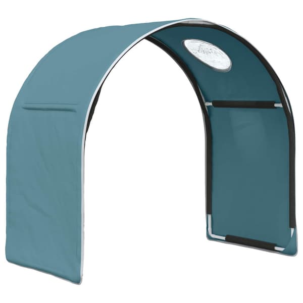 Sängtunnel 2 pcs Ljusblå 211 x 52,5 x 2 cm Polyester