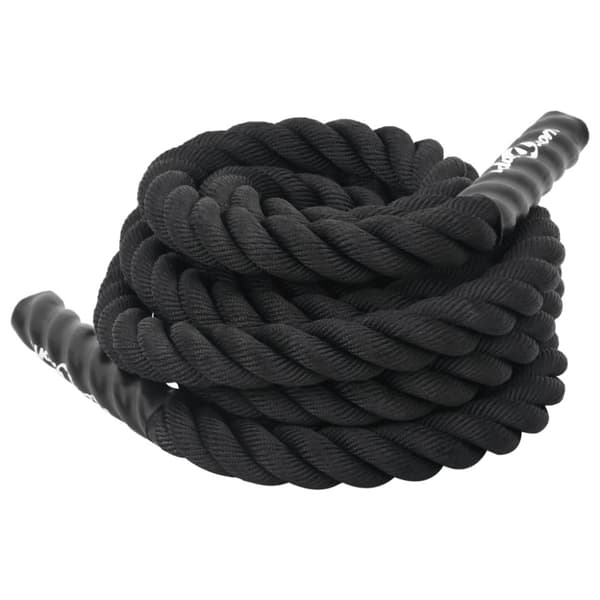 Stridsrep svart 9 m 6,8 kg polyester