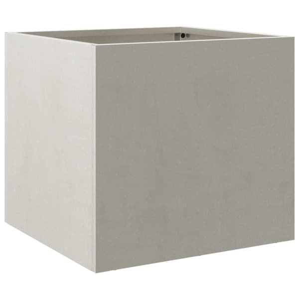 Odlingslåda silver 32x30x29 cm rostfritt stål