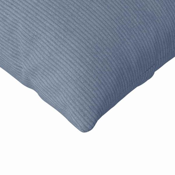 Sofakuddar 2 pcs Blå 200 x 40 cm Kordread tyg