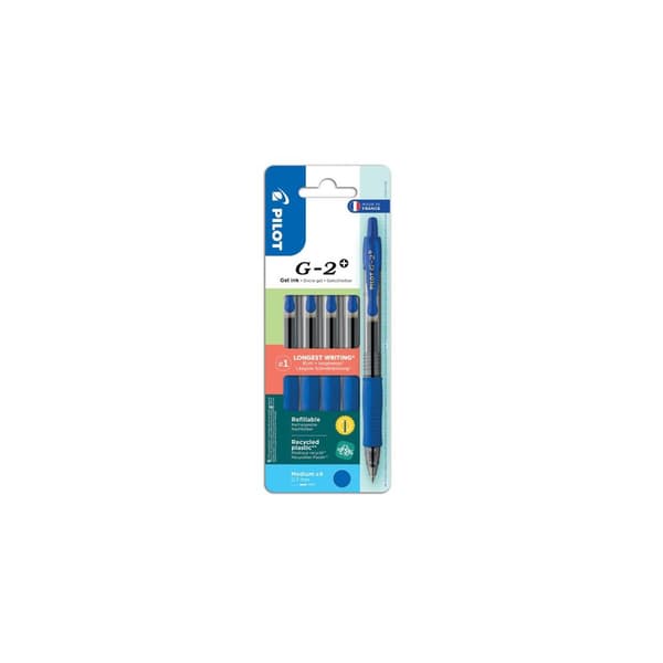 Gelpenna PILOT G2 Plus 0,7 blå 4/fp