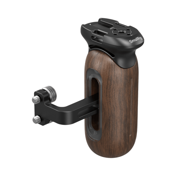 SmallRig 5237 Wooden Side Handle with 1/4"-20 Screw