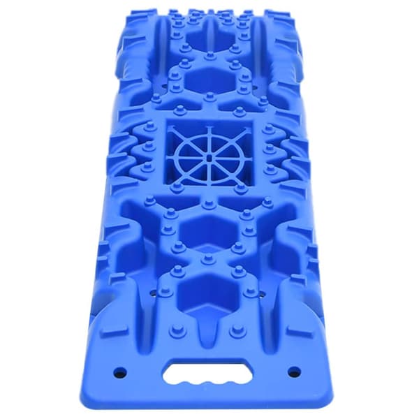 Greppmattor 2 st blå 107x31x7 cm nylon