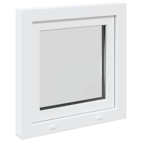 Källarfönster RISOR 55 x 55 cm PVC och glas