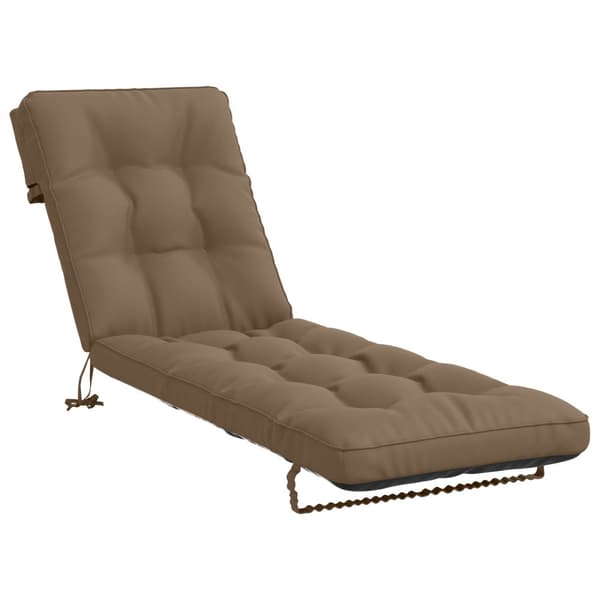 Solstol Kudde VIANEN 100% Polyester Taupe 200 x 55 x 8 cm