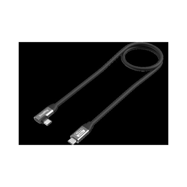SmallRig 5732 USB-C Data Cable (Straight to Angled) 100cm 40Gbps + 240W + 8K