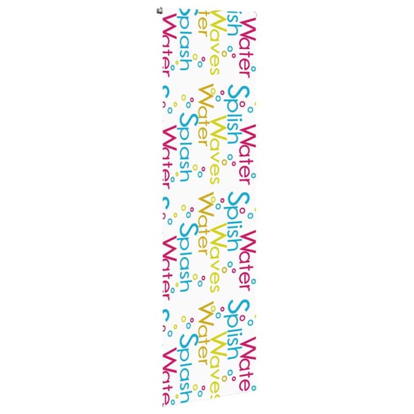 Rullgardin för dusch 70x240 cm tyg bredd 66 cm