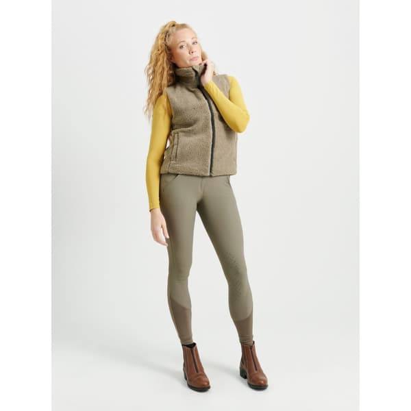 Inger Fleeceväst Beige L