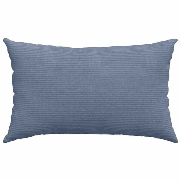 Sofakuddar 2 pcs Blå 50 x 30 cm Kordread tyg
