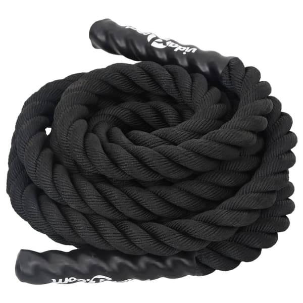 Stridsrep svart 9 m 6,8 kg polyester