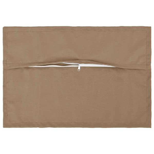 Kuddöverdrag 2 st HOUTEN Taupe 50 x 75 cm Polyester