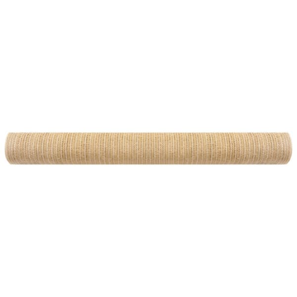 Insynsskyddsnät beige 1x50 m HDPE 75 g/m²
