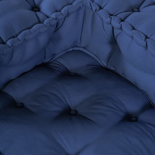 Modulsofa enhet 4 pcs Indigo Tyg