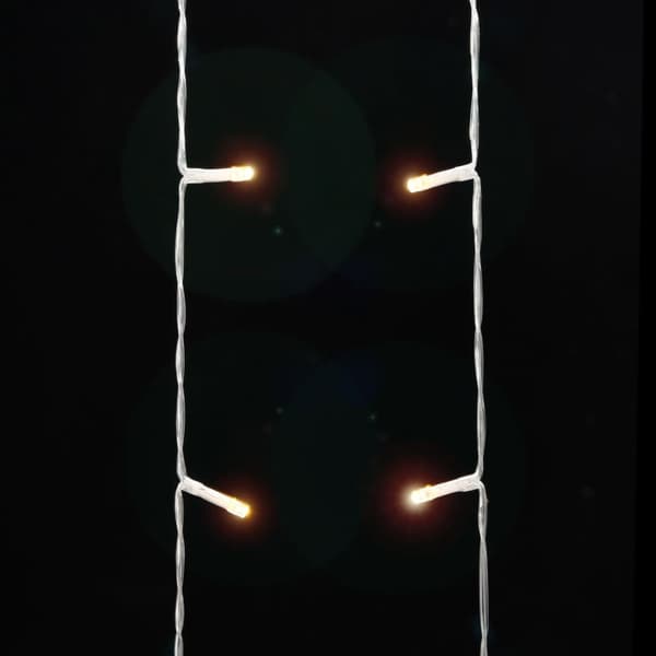 Julgransbelysning 320 LED varmvit 375 cm