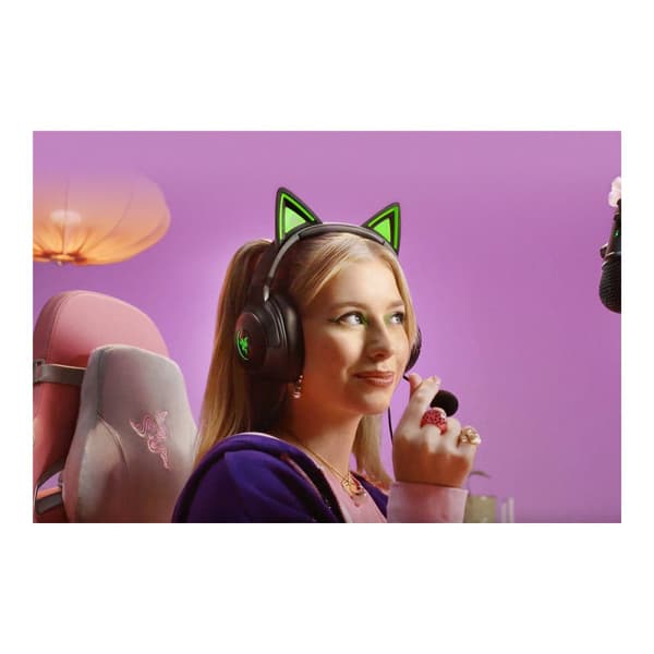 Razer Kraken Kitty V2 - headset - USB-A