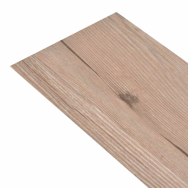 Golvplankor 36 pcs Ek Brun 5,02 m² PVC
